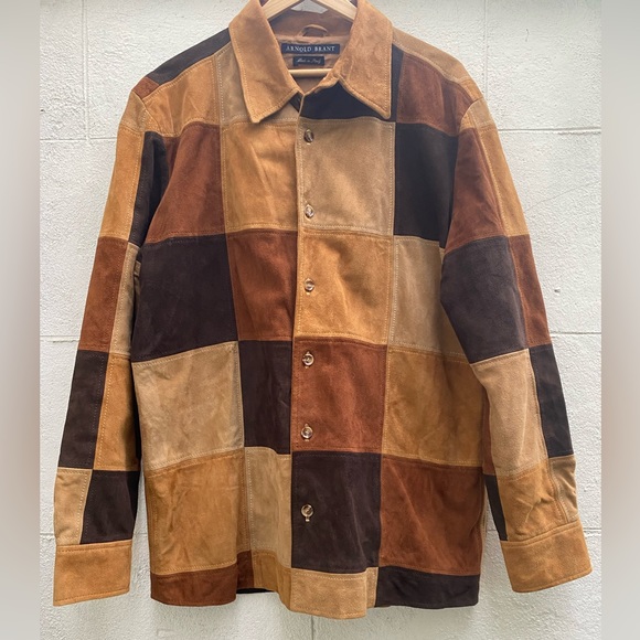 Vintage Arnold Brant Men”s Suede Patch Shirt Jacket Size M- 10/10 Condit… - Picture 13 of 13